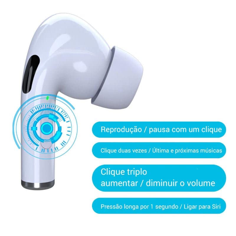 Fones de Ouvido Sem Fio Bluetooth Airs pro 3 tws 100% Original