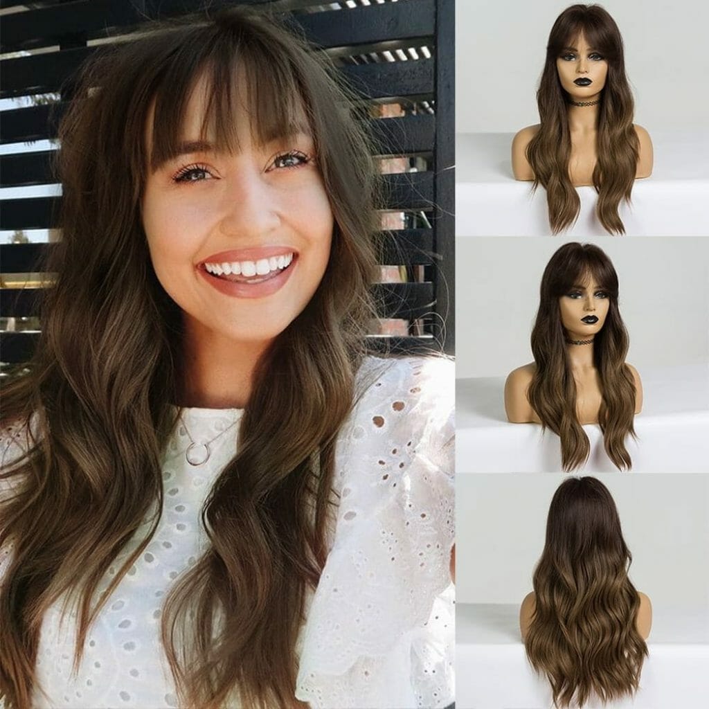 Lace Wig Fashion Castanho Novo • Loja Oficial