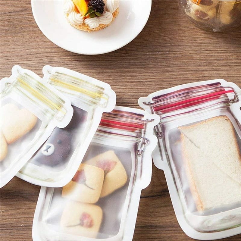 Kit Porta Alimentos Bag Save 20 Peças