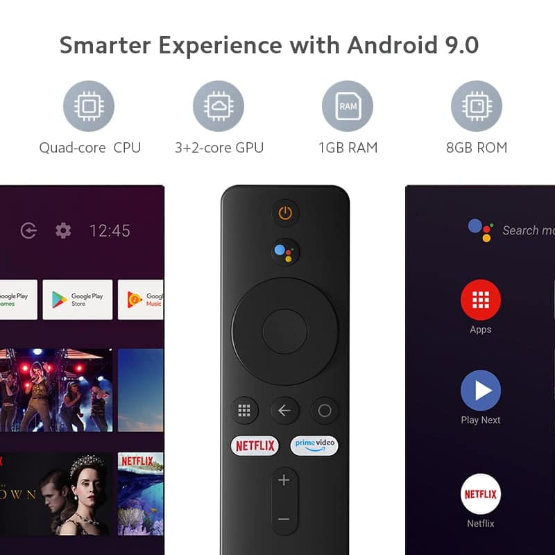 Xiaomi Mi Tv Stick Android tv 9.0 Tv Inteligente Com NetFlix e Amazon Prime Vídeo
